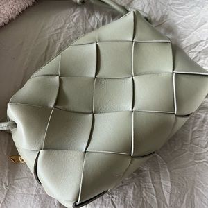 Bottega Venetta Cassette Bag | Travertine color (wore once)